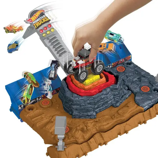 Hot Wheels Monster Trucks ARENA SMASHERS “BONE SHAKER ” Set de joc