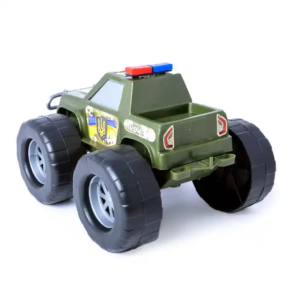 Джип ВСУ с большими колесами в ассорт.