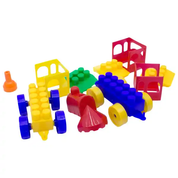 Constructor 18 elem. "Locomotiva mică 1"