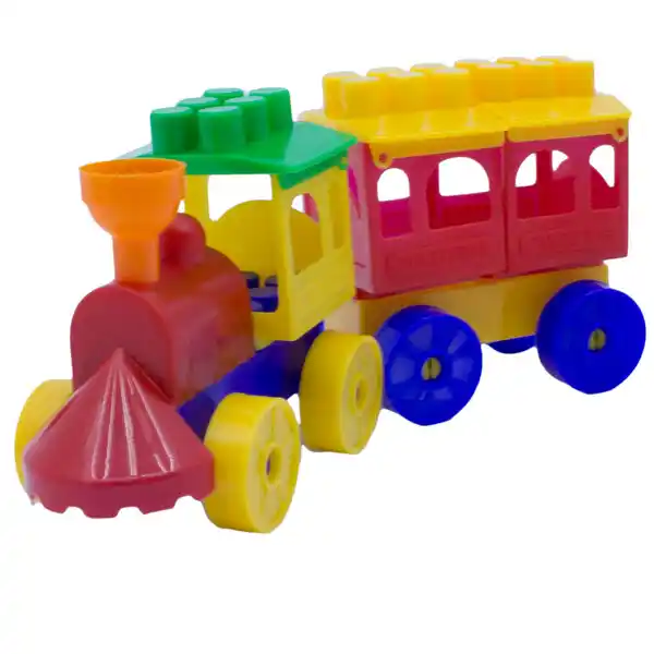 Constructor 18 elem. "Locomotiva mică 1"