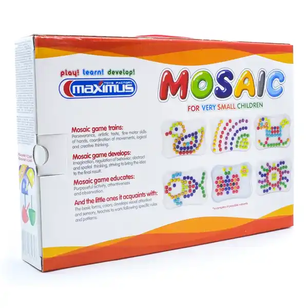 Игровой набор “Мозаика для самых маленьких” 100 эл.