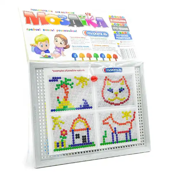 Игровой набор «Мозаика 12 для маленьких» 175 эл.