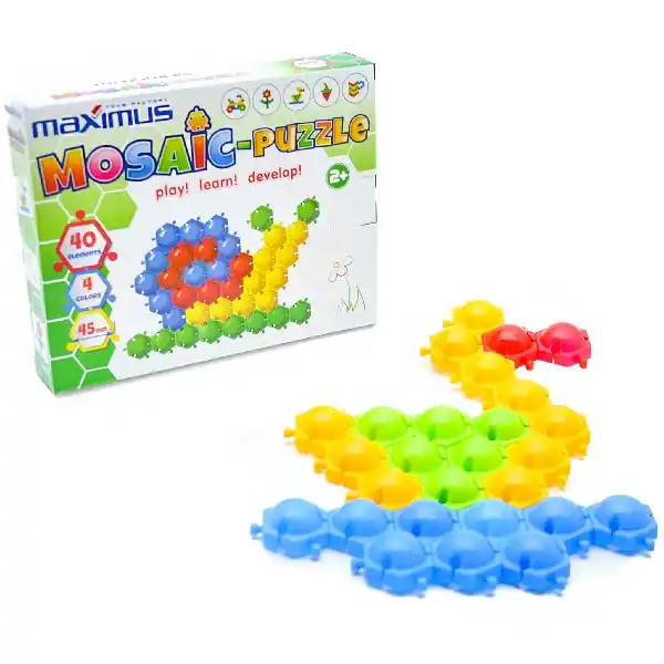 Игровой набор «Мозаика-пазл» 40 эл.