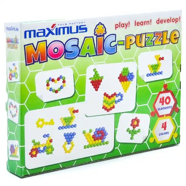Игровой набор «Мозаика-пазл» 40 эл.