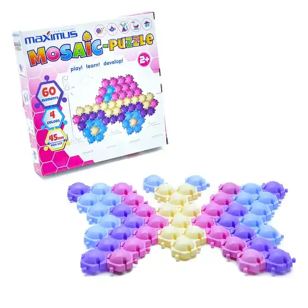 Игровой набор “Мозаика-пазл” 60 эл.