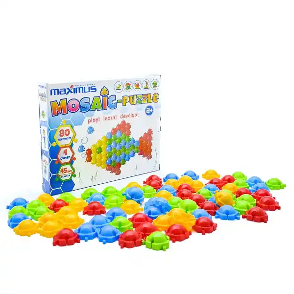 Set de joc  „Mozaică-puzzle” 80 elem.