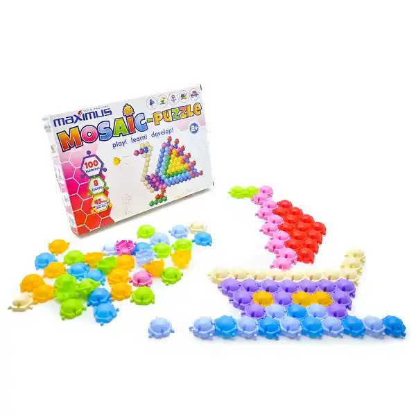 Игровой набор «Мозаика-пазл» 100 эл.