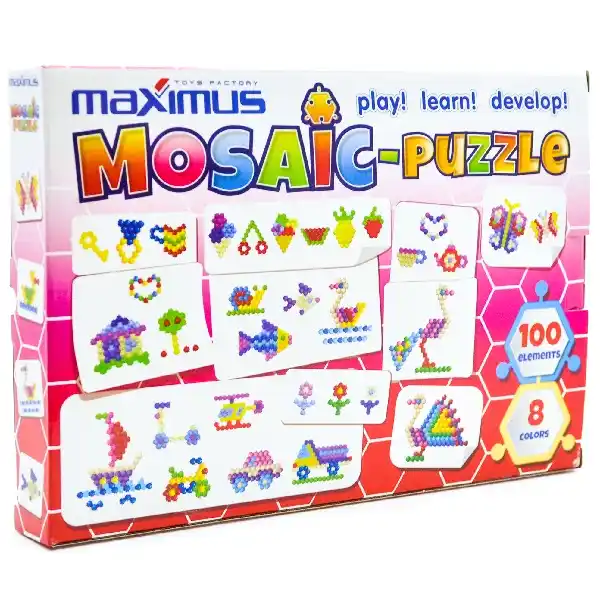 Игровой набор «Мозаика-пазл» 100 эл.