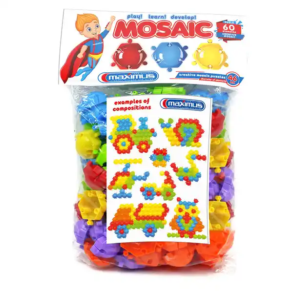 Игровой набор “Мозаика-пазл” 60 эл.