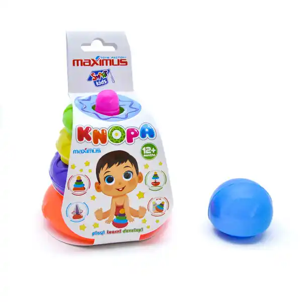 Пирамида 2 в 1 “Кнопа”