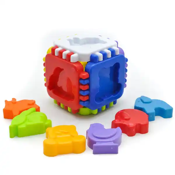 Сортер “Логический куб” из 12 элем.