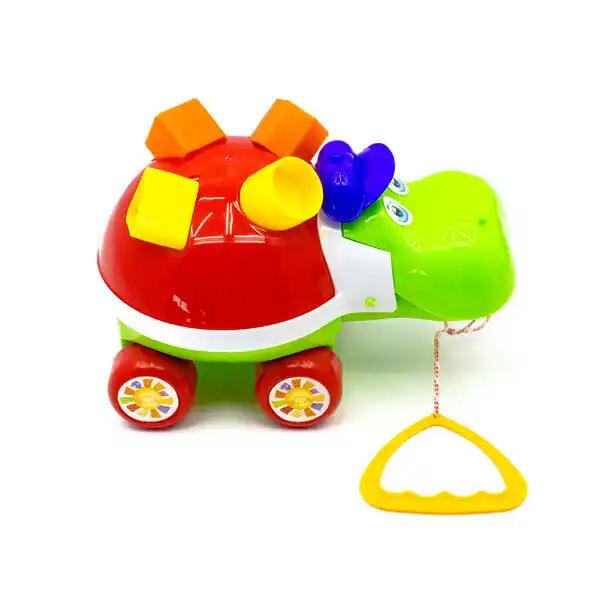 Каталка-сортер на веревочке «Гиппо Логика» в асс.