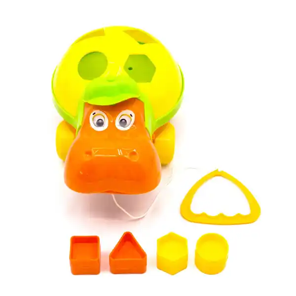 Каталка-сортер на веревочке «Гиппо Логика» в асс.