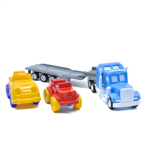 Мини-грузовик c прицепом в ассорт.