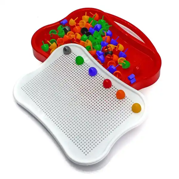 Игровой набор в чемоданчике «Мозаика для самых маленьких» 100 эл.