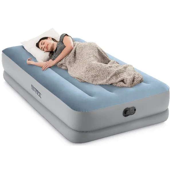 Saltea gonflabilă 191х99х36см  Intex Dura Beam Comfort + pompă USB încorporată