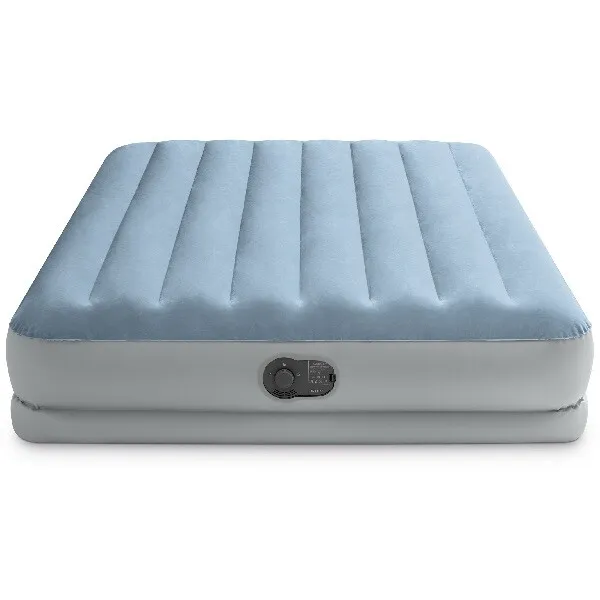 Saltea gonflabilă 152х203х36см  Intex Dura Beam Comfort + pompă USB încorporată