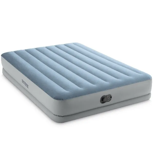 Saltea gonflabilă 152х203х36см  Intex Dura Beam Comfort + pompă USB încorporată