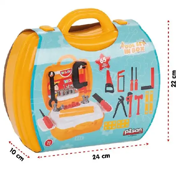 Set de unelte în valiză (65 de elemente)