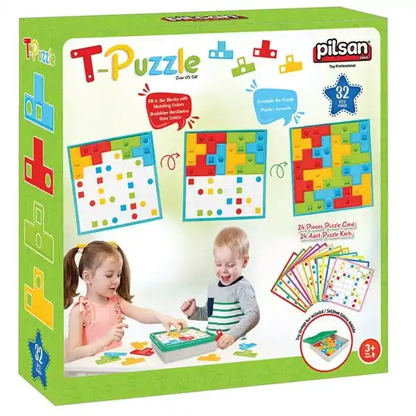 Настольная игра "Т Пазлы" (32 елемента)