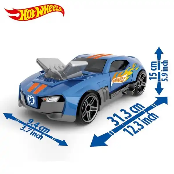 Hot Wheels Гоночный автомобиль-гараж 2 в 1
