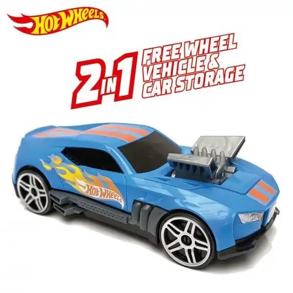 Hot Wheels Гоночный автомобиль-гараж 2 в 1
