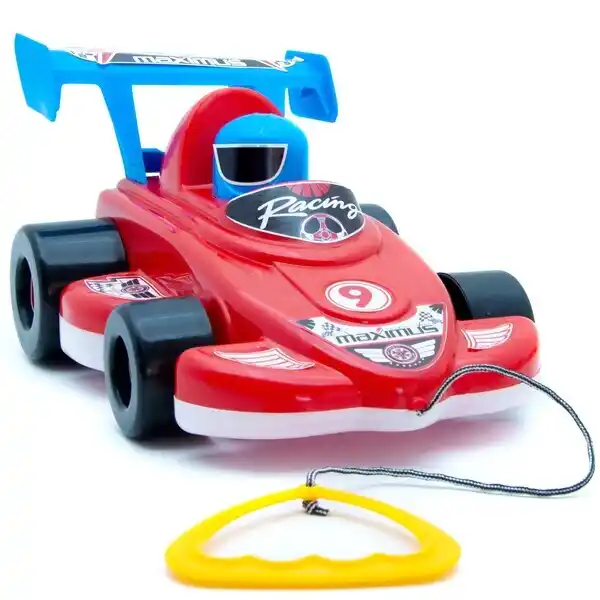 Каталка с веревочкой «Бустер» в асс.