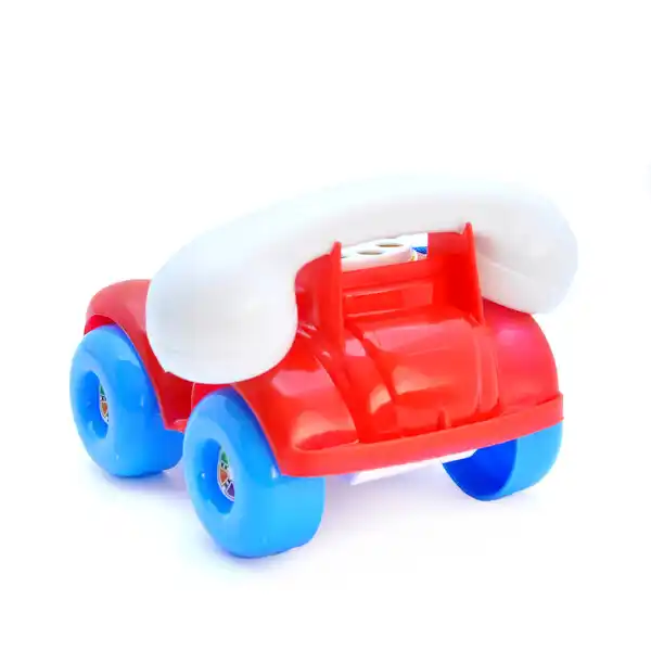 Каталка с веревочкой “Телефон” среднего размера в асс.