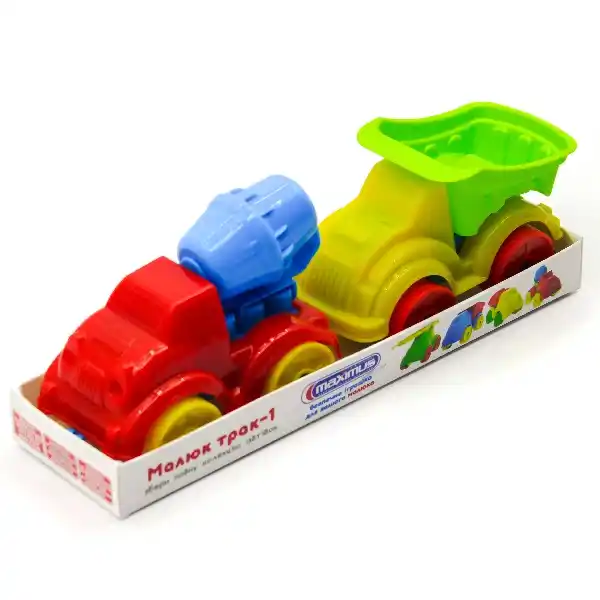 Constructor „Baby Truck 1” set de 2 masini, în asortim.