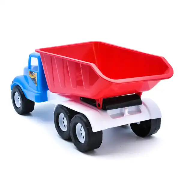 Каталка с веревочкой Самосвал “Волант” в асс.