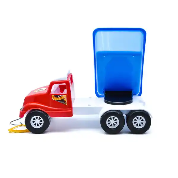 Каталка с веревочкой Самосвал “Волант” в асс.