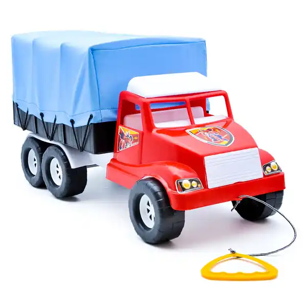 Каталка с веревочкой Фургон «Волант» в асс.