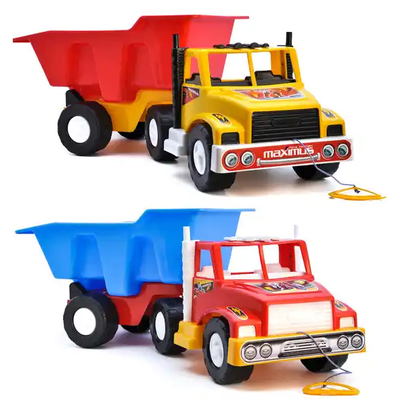 Каталка с веревочкой  “Ураган 2 ” в асс.