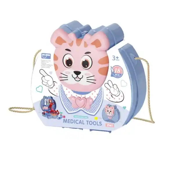 Набор доктора в мультяшном чемодане