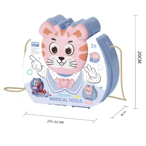 Набор доктора в мультяшном чемодане
