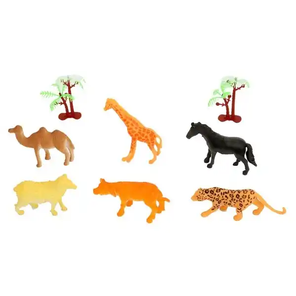 Набор из 6 мини-животных