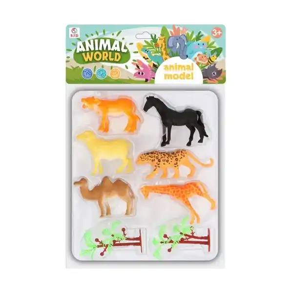 Набор из 6 мини-животных