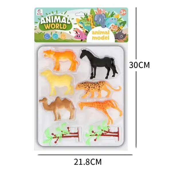 Набор из 6 мини-животных