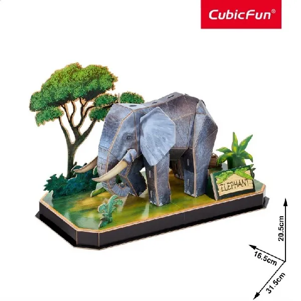 3D puzzle “Elefenat”, 42 elemente