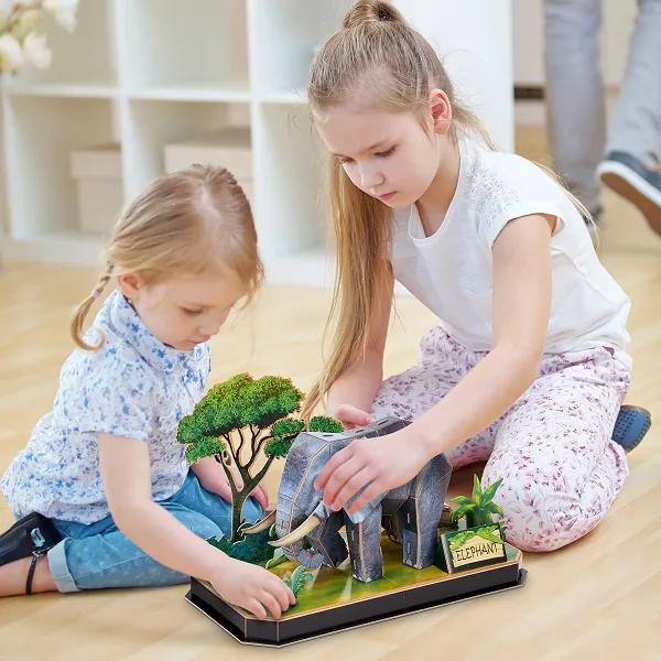 3D puzzle “Elefenat”, 42 elemente