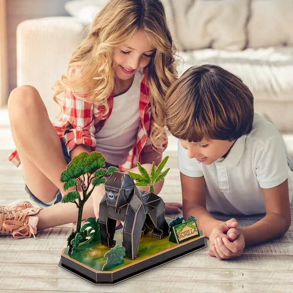 3D puzzle “Gorilă”, 34 elemente