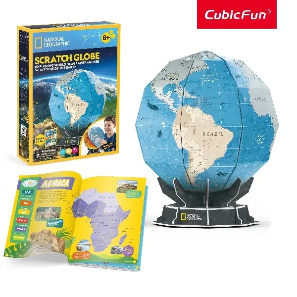 3D puzzle “Structura pământului”, 32 elemente