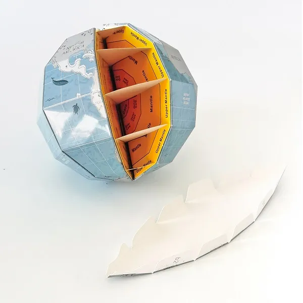 3D puzzle “Structura pământului”, 32 elemente