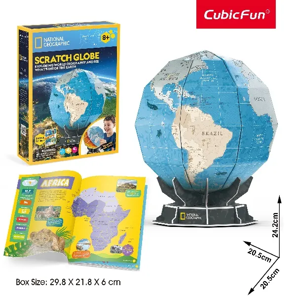 3D puzzle “Structura pământului”, 32 elemente