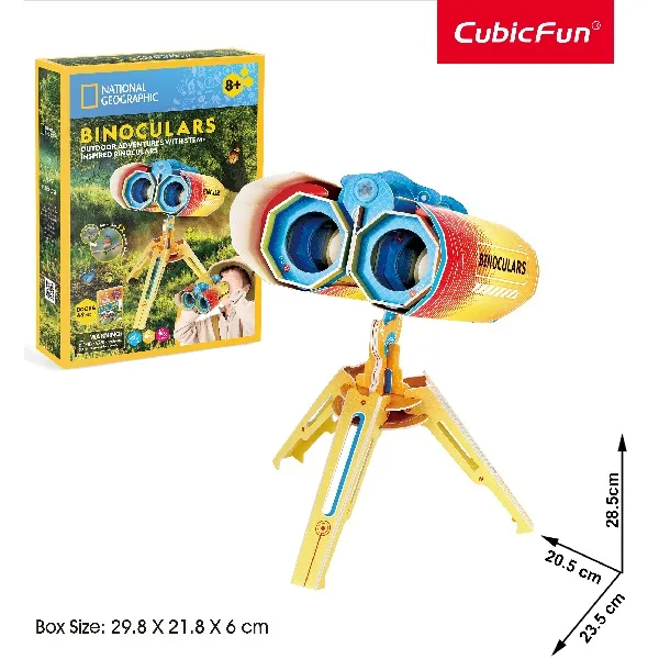 3D puzzle “Binoclu”, 49 elemente