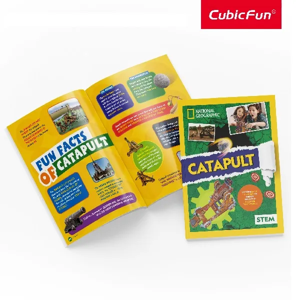 3D puzzle “Catapulta”, 93 elemente