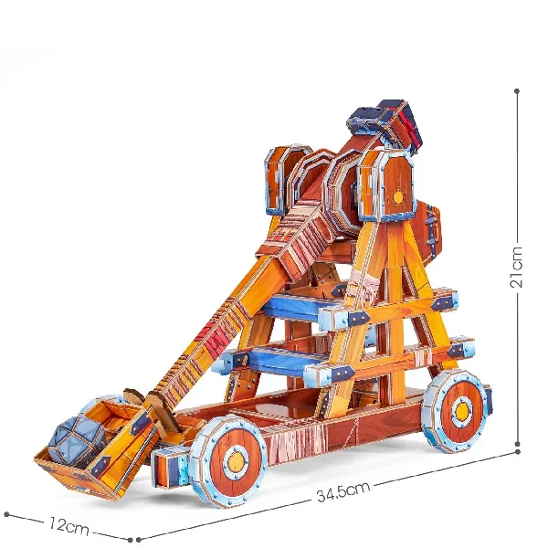 3D puzzle “Catapulta”, 93 elemente