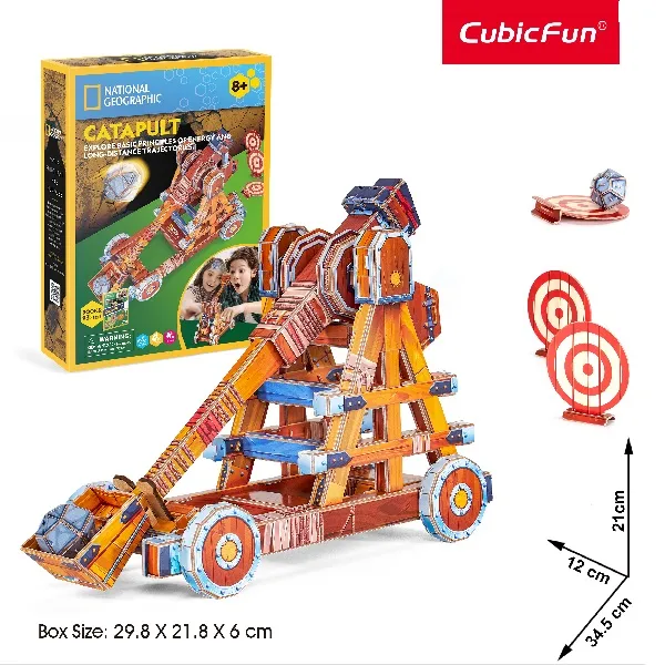 3D puzzle “Catapulta”, 93 elemente