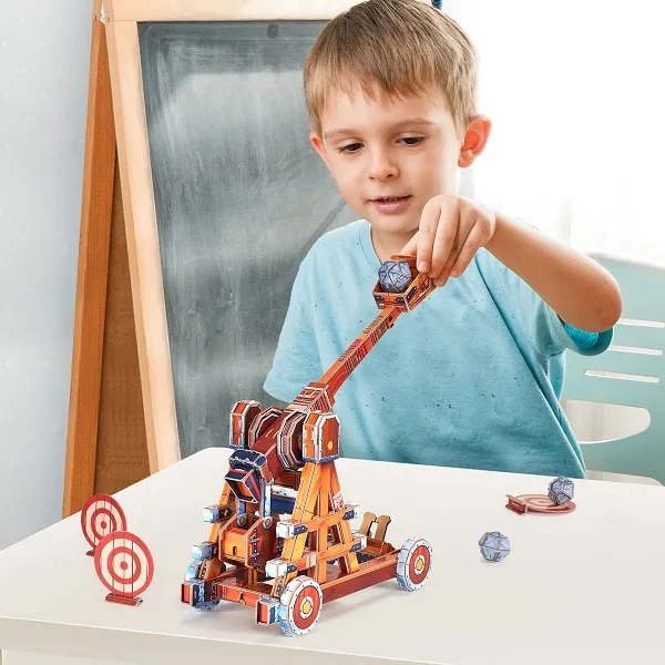 3D puzzle “Catapulta”, 93 elemente