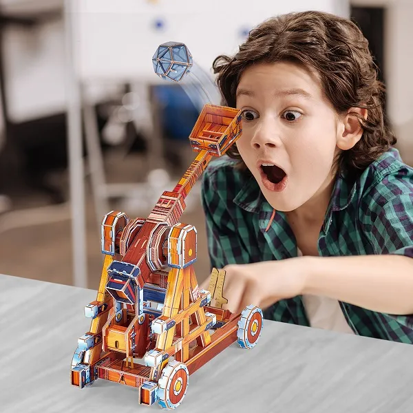 3D puzzle “Catapulta”, 93 elemente